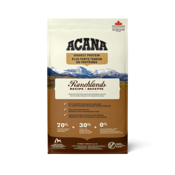 ACANA Ranchlands High Protein Recipe