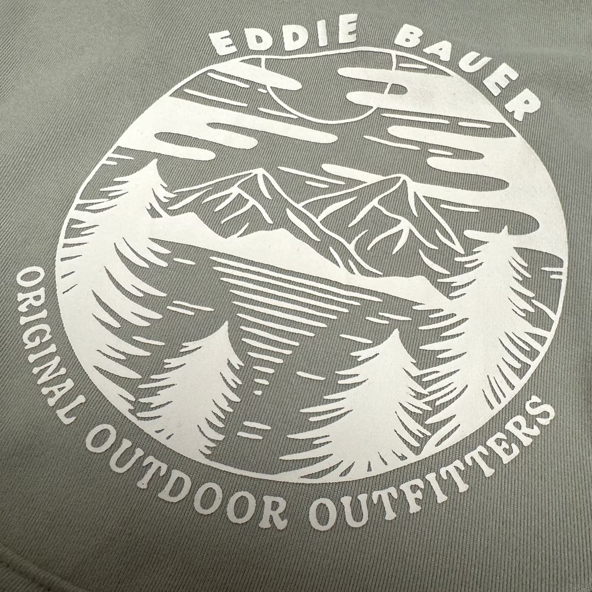 Eddie Bauer Solid Fern Graphic Hoodie