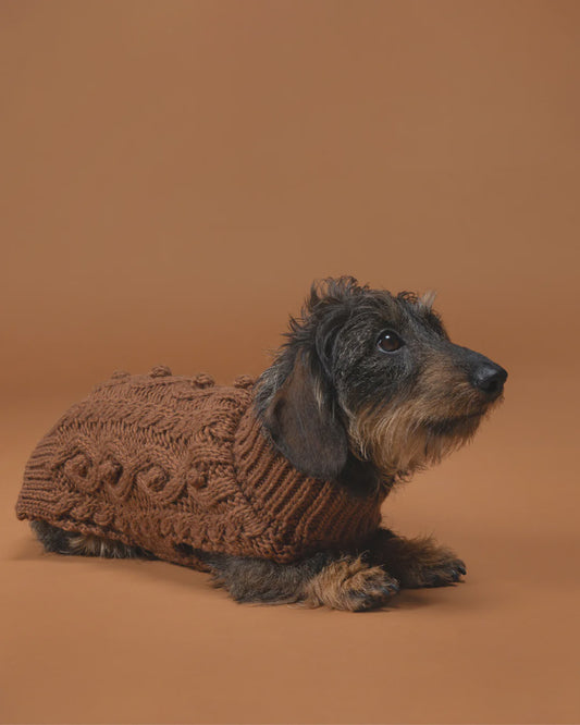 Paikka Handmade Knit Sweater Camel