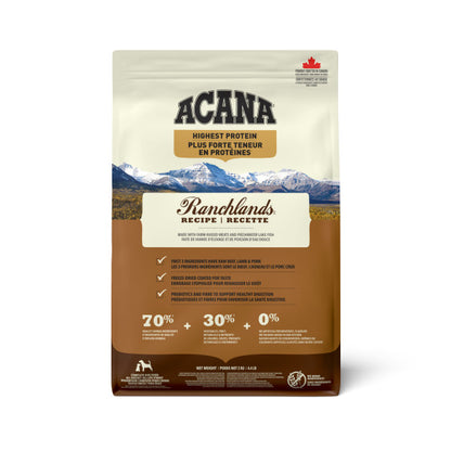 ACANA Ranchlands High Protein Recipe