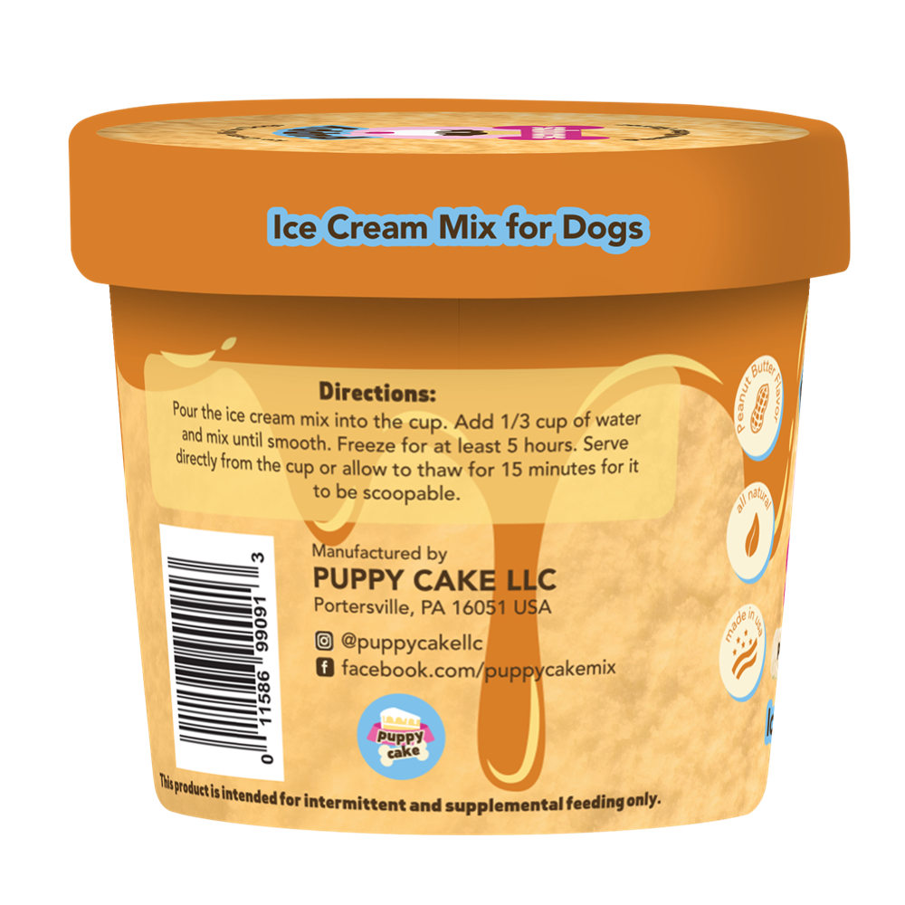 Puppy Scoops Ice Cream Mix - Small