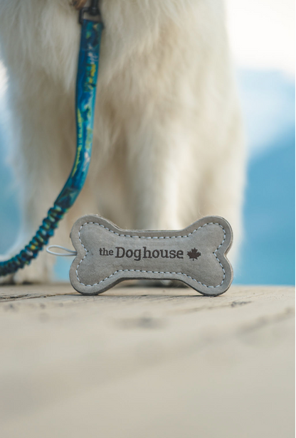 The Doghouse Leather & Wool Bone