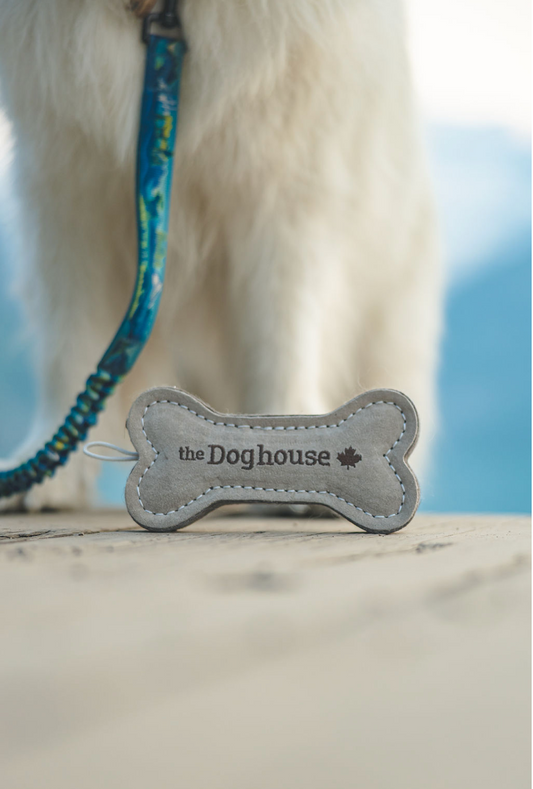 The Doghouse Leather & Wool Bone