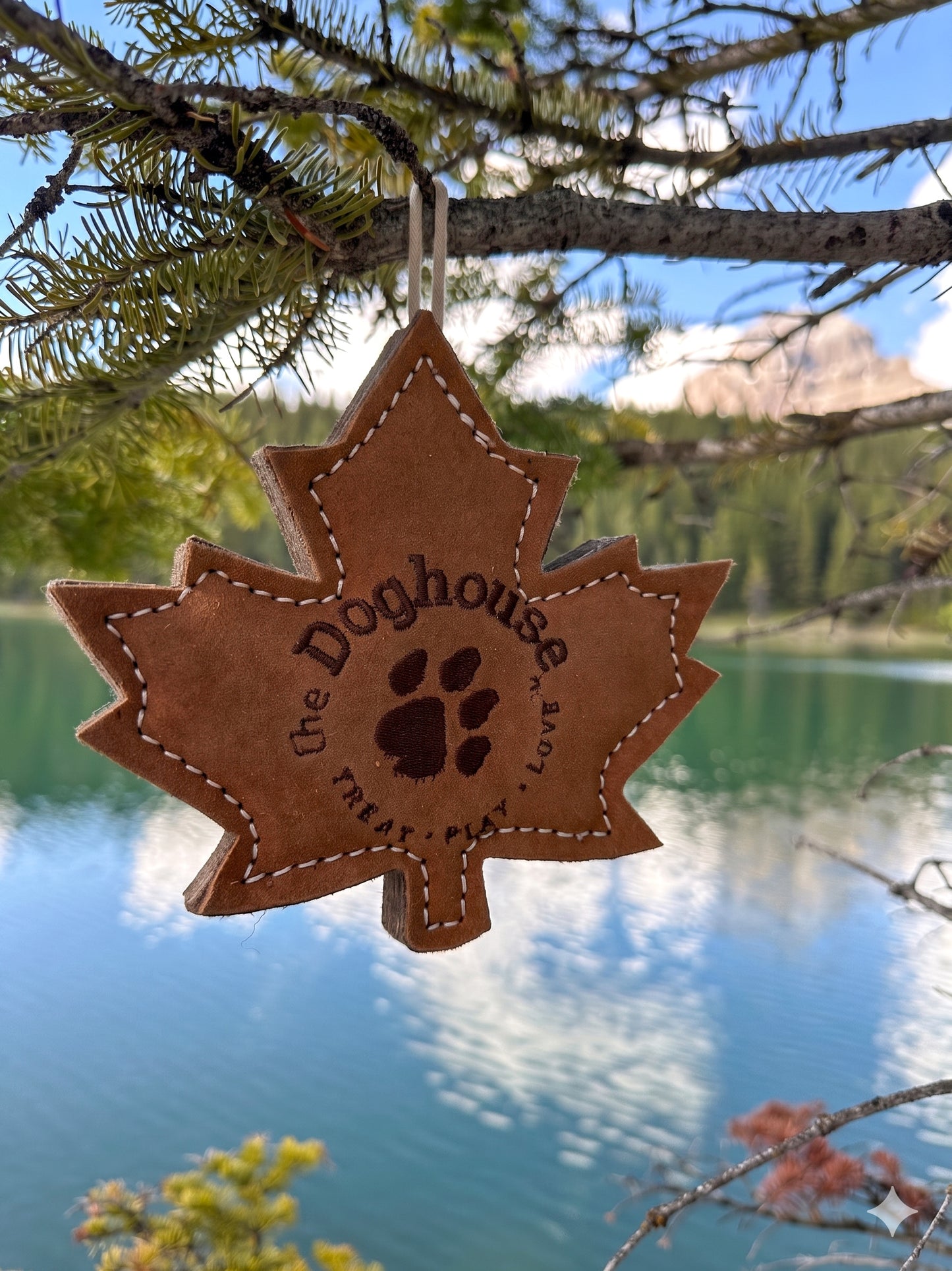The Doghouse Leather & Wool Maple Leaf