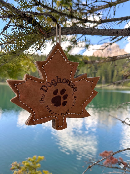 The Doghouse Leather & Wool Maple Leaf