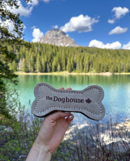 The Doghouse Leather & Wool Bone