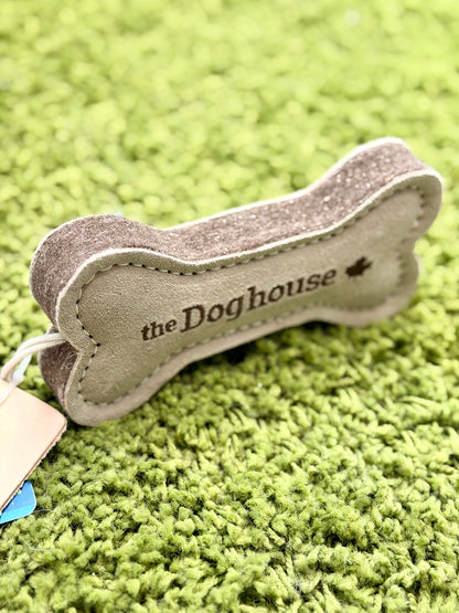 The Doghouse Leather & Wool Bone