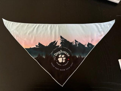 Two Feet Custom Bandana - Blue Mountain