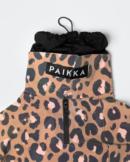 Paikka Visibility Rain Coat Leopard