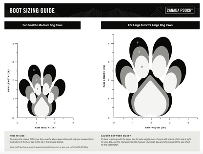 Canada Pooch Suspender Boots Red