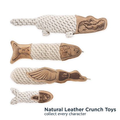 Tall Tails Leather Rope Toys