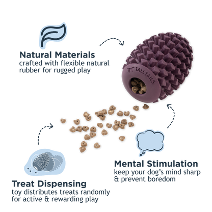 Pinecone Rubber Chew
