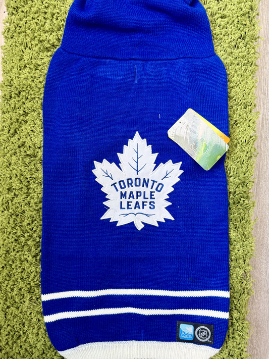 NHL Pet Sweater - Toronto Maple Leafs