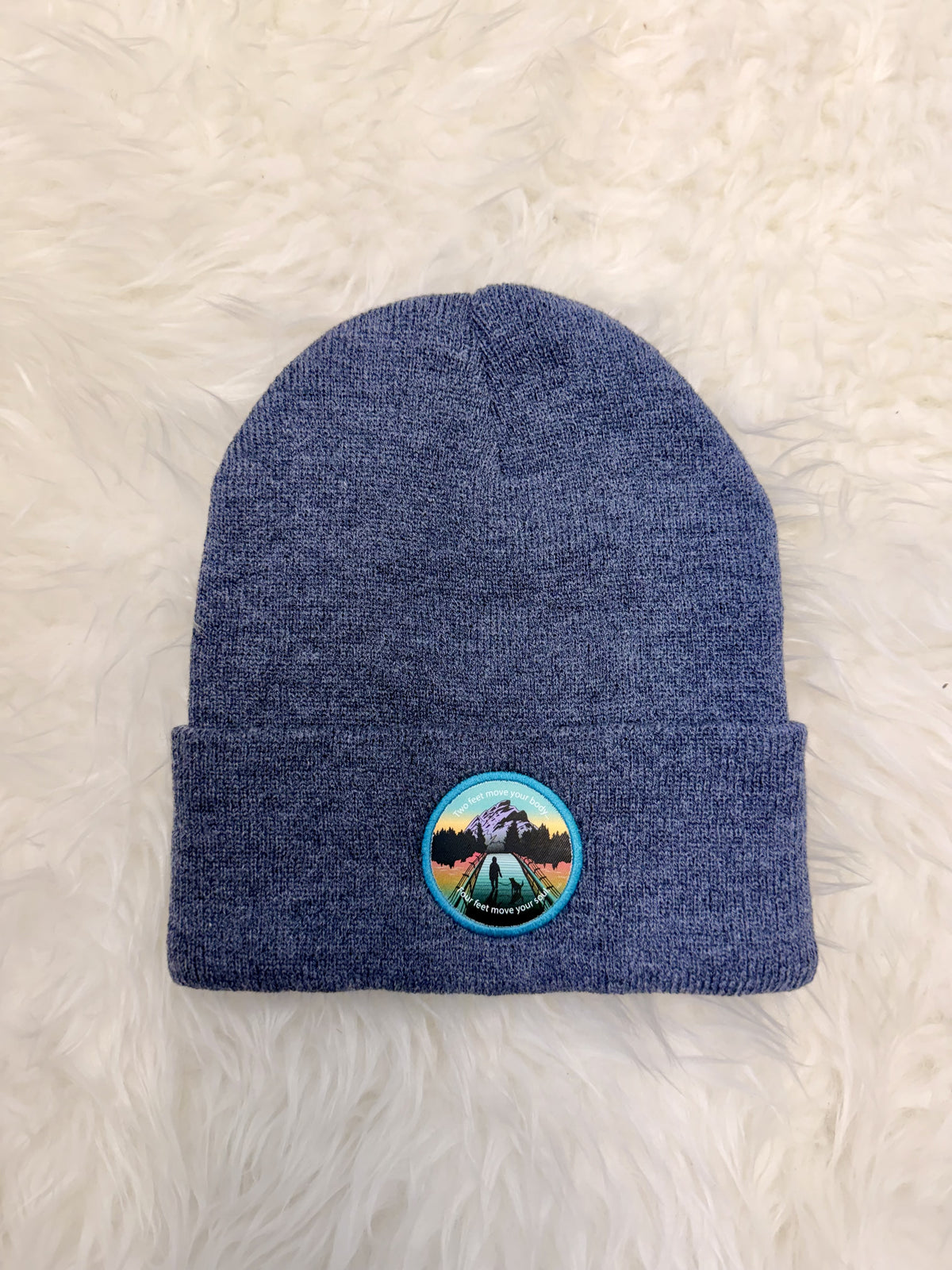 Doghouse Winter Hat - Two feet Patch