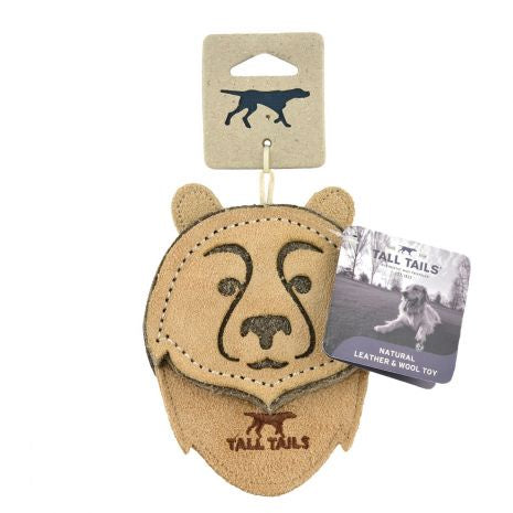 Bear Toy (Leather and Wool)